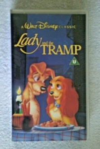 WALT DISNEY CLASSIC LADY AND THE TRAMP COLLECTABLE VHS U 1998 - Imagen 1 de 2