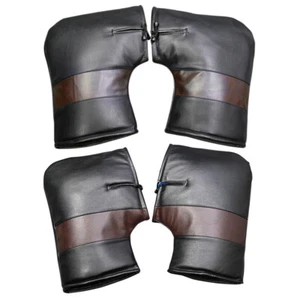 Gloves Waterproof Motorcycle Gloves Snowmobile Moped Handlebar Hand Warmer - Picture 1 of 14