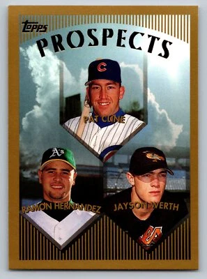 1999  Topps #430 Jayson Werth PROSPECTS - Image 1 of 2
