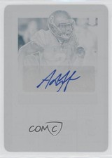 2017 Panini Contenders Draft Picks 1/1 Adoree' Jackson #206 Rookie Auto RC k8v