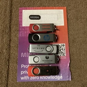Flash Drives lot of five promo items - Picture 1 of 4