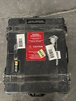 Convertidor portátil MeanWell puesta en marcha 1500 VDC a 24 VDC Foto 1 de 4