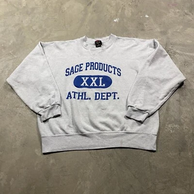 Sudadera Soffe Vintage L Equipo Médico Departamento Atlético Productos Salvia Foto 1 de 4