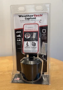 WeatherTech CupFone Cup Phone Holder - Black (8ACF2CS) - Photo 1 sur 7