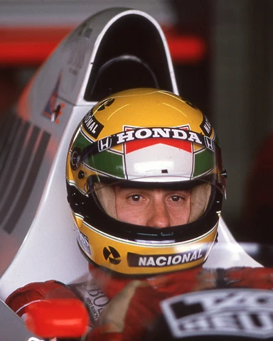 1989 F1 Racecar Driver AYRTON SENNA Glossy 8x10 Photo Formula One 1 Print Poster Cover
