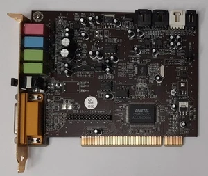 Terratec DMX XFire 1024 PCI Soundkarte (Crystal CS4624-CQ, retro, 2000) - Afbeelding 1 van 4