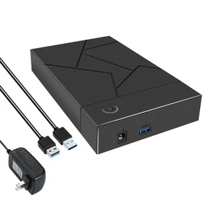 3.5 Inch HDD Enclosure USB 3.0 to SATA Hard Drive Case SSD Enclosure1985 - Picture 1 of 6
