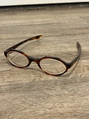 Vintage French Swank 'Babette 46x20 Eyeglasses Tortoise Plastic - Image 1 of 4