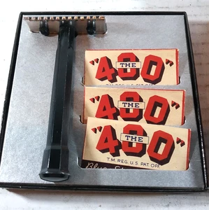 Nellite 400 setBox is a little shopworn , the set is Mint and unused with blades - Picture 1 of 6