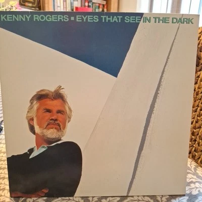 KENNY ROGERS "EYES THAT SEE IN THE DARK" EUROPE VINYL LP 1983 NEAR MINT - Image 1 of 4