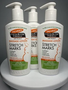 Palmer's Cocoa Butter Formula Massage Lotion For Stretch Marks Pregnancy 3PK - Picture 1 of 2