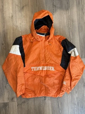 Pulôver com capuz vintage Starter Tennessee Volunteers jaqueta grande - Imagem 1 de 4