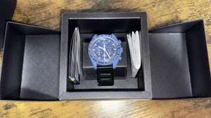 SWATCH BIOCERAMIC MOONSWATCH MISSION TO NEPTUNE SO33N100 CRONOGRAFO RARO NUOVO ! - Imagen 1 de 16
