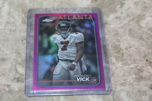 Michael Vick Atlanta 2024 Topps cromo púrpura refractor #2 065/399 - Imagen 1 de 3