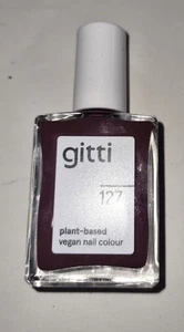 gitti    - Nagellack - Farbe   127 Pflaumenrot - 15ml Neu - Bild 1 von 2