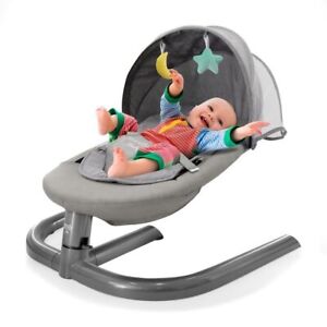 SereneLife Portable Baby Swing for Infants - Comfortable Cradling Baby Rocker