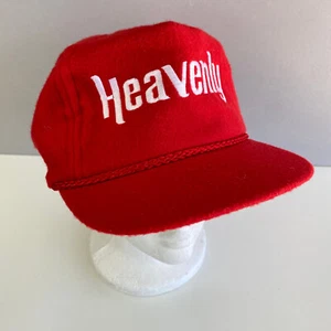 Vintage Heavenly Ski Resort Lake Tahoe Hat Soft Wool Like Snowboard 90s y2k USA - Picture 1 of 8