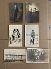 Vintage Antique Real Photo Postcard People Lot of 6