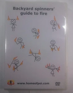 RARE Backyard Spinners Guide to Fire - Spinning DVD Pele Sage Behind the Flame - Picture 1 of 5