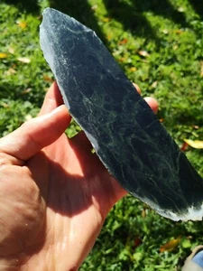 Pounamu Greenstone NZ serpentine high quality slab carving lapidary - Picture 1 of 9