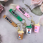 Creative Prime 3D Rubber Drink Keychain Fashion Bottle Key Chain Ornement Gift