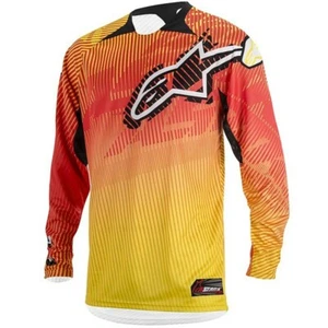 Maglia cross Alpinestars Charger arancione - Foto 1 di 1