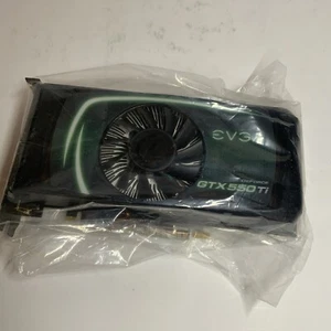 EVGA NVIDIA GeForce GTX 550 Ti (01G-P3-1557-KR) 1GB / 1GB (max) GDDR5 SDRAM PCI - Picture 1 of 10