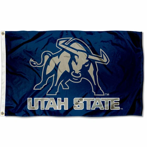 Utah State University Aggies Flag USU Large 3x5 Cover