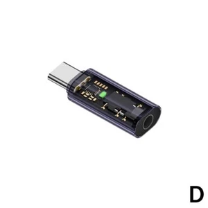 USB-C Type C Adapter Port to 3.5MM Aux Audio Jack Earphone W2I9 Headphone Y2D0 - Picture 1 of 15