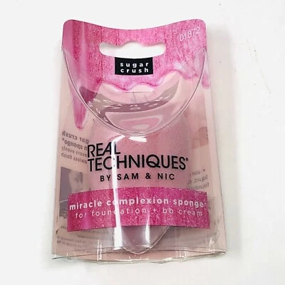 Real Techniques Sugar Crush Miracle Complexion Sponge Pink 01872 - New Foto 1 de 3