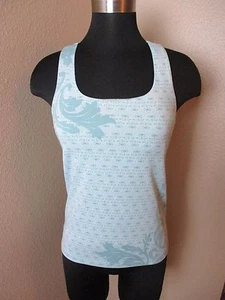 Sujetador Athleta Top espalda deportiva con aros estampado azul talla pequeña S - Imagen 1 de 6