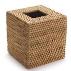 Universal Tissue Box Cover Holder Functional Hand Woven Wicker Classic