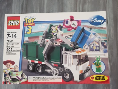 Lego Toy Story 3 #7599 Camión de Basura Escapada Retirado y Sellado ¡402 piezas! Foto 1 de 2