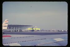 Aircraft at Pan Am Worldport, JFK Airport in 1963, Original Slide aa 14-21b