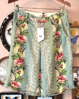 Pantalones Cortos Maison Scotch & Soda The Poolside Talla M Hombres Hawaianos NUEVO Azul Verde Foto 1 de 4