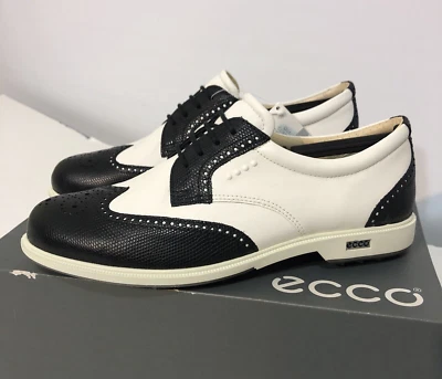 Zapatos híbridos de golf clásicos para mujer ECCO negros blancos talla 9-9,5, 40 EUR Foto 1 de 4