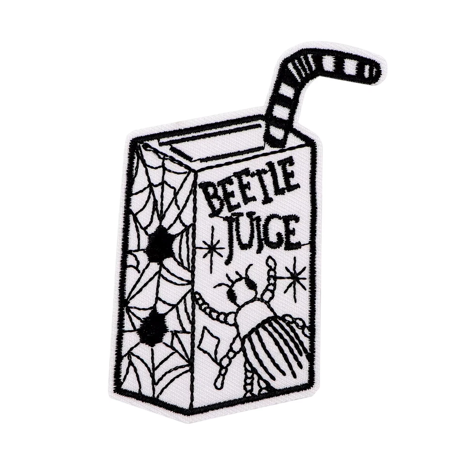 Beetlejuice Drink Horror Movie Patch, Iron On/Sew On - Image 1 of 1