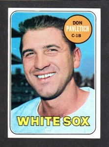 1969 Topps #179 Don Pavletich Chicago White Sox como nuevo + I - Imagen 1 de 1