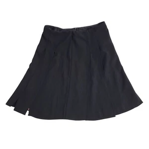 Ted Baker Black Short Pleated Skirt Uk Women's Size 10/12 W29 EE789 - Picture 1 of 5