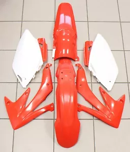 Plastik Kit Honda CRF 450R 05-06 rot/weiß Polisport Kotflügel Seitenteil Spoiler - Bild 1 von 1