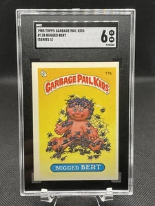 1985 TOPPS GARBAGE PAIL KIDS #11B BUGGED BERT (SERIES 1) SGC GRADED 6 EX-NM - Picture 1 of 7