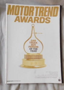 January 2017 MOTOR TREND MAGAZINE - AWARDS - Picture 1 of 1