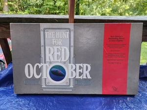 Vintage 1988 TSR The Hunt for Red October Tom Clancy Board Game Complete - Picture 1 of 9