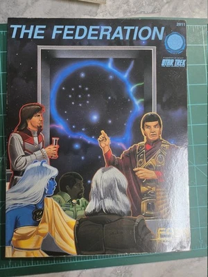 FASA 2011 Star Trek, The Federation: Information Handbook on the UFP Foto 1 de 2