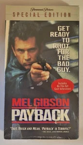 Payback Special Edition VHS 1999 NEW SEALED - Imagen 1 de 6