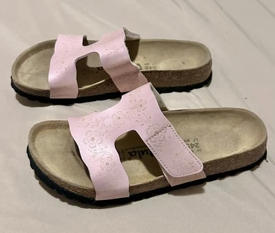 Sandalia Birkenstock Betula para mujer 7/38 rosa flor deslizable cómoda Foto 1 de 4