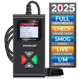 Automotive OBD Code Reader OBD2 Scanner Check Engine Fault Diagnostic Scan Tool - Picture 1 of 11