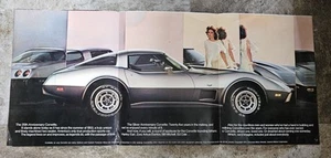 1978 Chevrolet Silver Anniversary Corvette Prospekt Poster - Bild 1 von 5