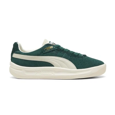 PUMA Gv 特别麂皮绒系带男式绿色运动鞋休闲鞋 39850803 — 第 1/4 张图片