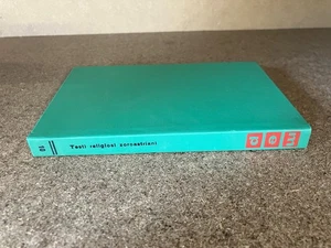 ZOROASTRISCHE RELIGIÖSE TEXTE Edizioni Paoline 1966 Alessandro Bausani - Bild 1 von 6